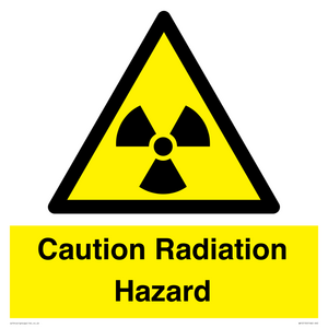 Caution Radiation Hazard